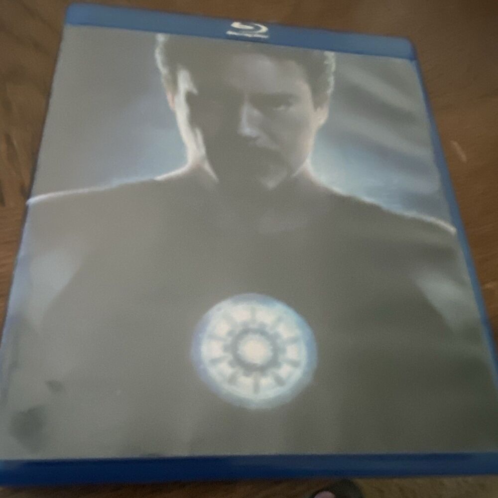 IRON MAN (2008) NEAR MINT BLU RAY ROBERT DOWNEY JR MARVEL JEFF BRIDGES